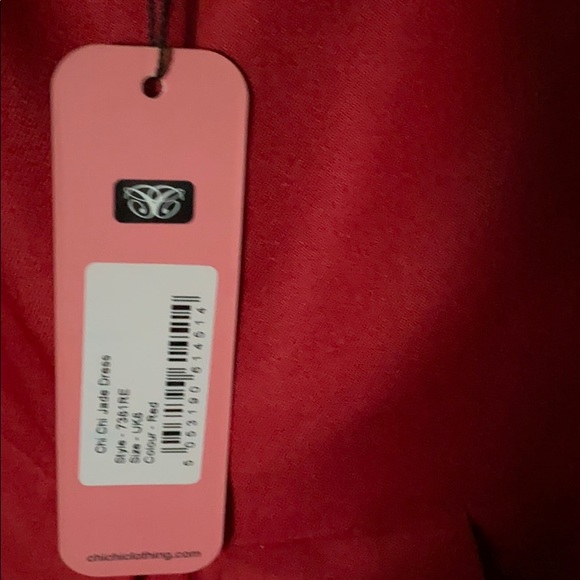 COPY - Gorgeous red cocktail dress - Picture 3 of 4